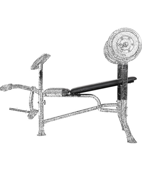 Barbell & Squat Stands inSPORTline: Multi-Purpose Bench inSPORTline Hero B80