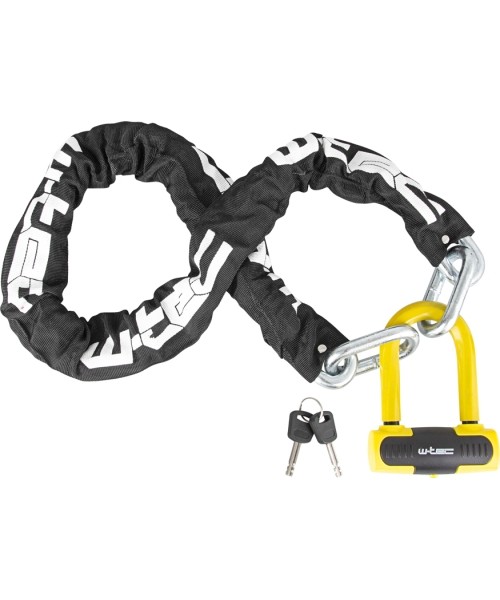 Motorcycle Locks W-TEC: Motorcycle Chain Lock W-TEC Ivadan 12*12*1,200 mm