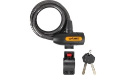 Gloves & Helmets & Accessories W-TEC: Dviračio spyna W-TEC Evakko 10*1,800 mm