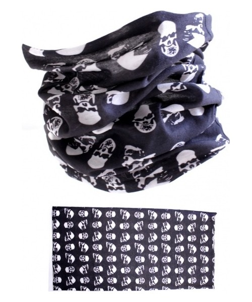 Balaklavos, veido kaukės, kaklo šildytuvai MTHDR: Daugiafunkcė kaklaskarė MTHDR Scarf Field Of Skulls