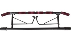 Cross Bars with Parallels inSPORTline: Durų staktos skersinis / lygiagretės su treniruočių diržais inSPORTline HR5004 70–92cm...