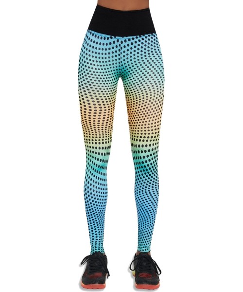 High Waist Leggings Bas Black: Moteriškos tamprės Bas Black Wave 90