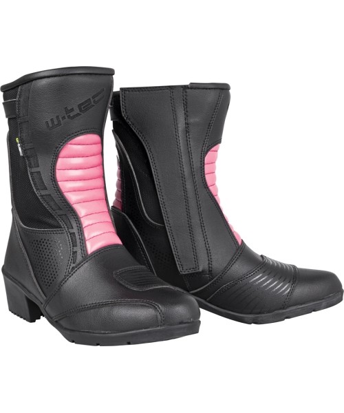 Moteriški aukštakulniai W-TEC: Moteriški odiniai moto batai W-Tec Beckie W-5036