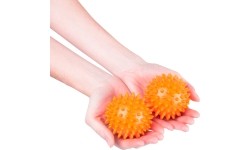 Smulkūs masažuokliai inSPORTline: Masažiniai kamuoliukai inSPORTline Supaiku 7.5cm 2vnt.
