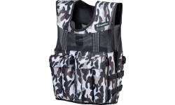 Svorinės liemenės inSPORTline: Svorinė liemenė su reguliuojamu svoriu inSPORTline Dracus 1,6–10kg