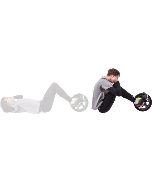 Ab Trainers inSPORTline: Multifunkcinis pilvo preso treniruoklis-ratukas Insportline AR1000 Pro