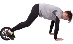 Ab Trainers inSPORTline: Multifunkcinis pilvo preso treniruoklis-ratukas Insportline AR1000 Pro