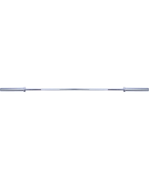 Olimpiniai grifai 50 mm inSPORTline: 50mm olimpinis grifas su guoliais OB-80 200cm (apkrova iki 300kg)