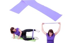 Elastinės juostos-kilpos inSPORTline: Pasipriešinimo guma inSPORTline Hangy 90 cm (vidutinis)