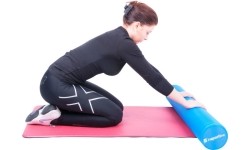 Masažiniai volai ir lazdelės inSPORTline: Treniruočių volas inSPORTline Evar Big 15x90cm