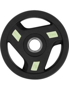 30 mm - HERK svoriai su padidintu atsparumu inSPORTline: Guma padengtas svoris 30mm inSPORTline Herk 2,5kg