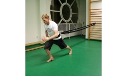 Pasipriešinimo virvės inSPORTline: Pasipriešinimo virvė treniruotėms inSPORTline Byfaster RS1100 1,5–3 m