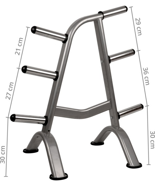 Stovai svoriams inSPORTline: Stovas 50mm svoriams inSPORTline (iki 600kg)