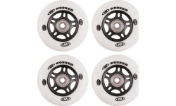 Spare Wheels for Skates Worker: Ratukai riedučiams Worker 84 mm ABEC9