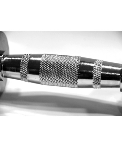 Chrome Dumbbells inSPORTline: Chromuotas hantelis inSPORTline 5kg