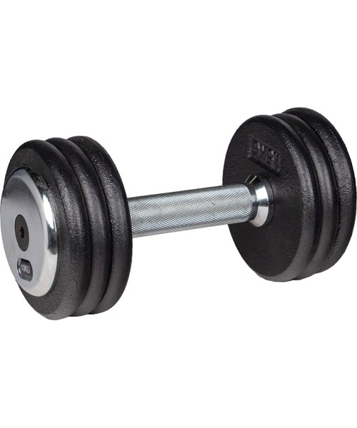 Steel Dumbbells inSPORTline: Single-Handed Dumbbell inSPORTline ProfiST 10 kg
