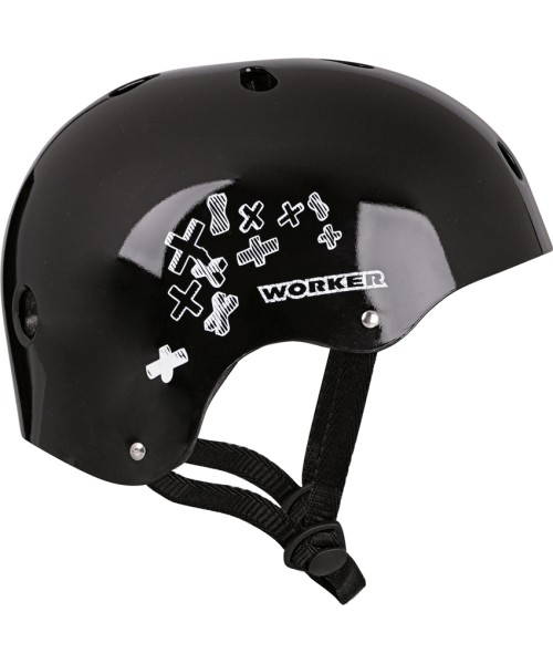 Cycling Protectors Worker: Šalmas riedutininkams, riedlentininkams, dviratininkams WORKER Standard