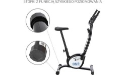 Dviračiai treniruokliai One Fitness: RW3011 MECHANINIS DVIRATIS ONE FITNESS