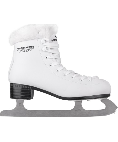 Skates for Children & Adults Worker: Dailiojo čiuožimo pačiūžos su kailiu Worker Sibiri