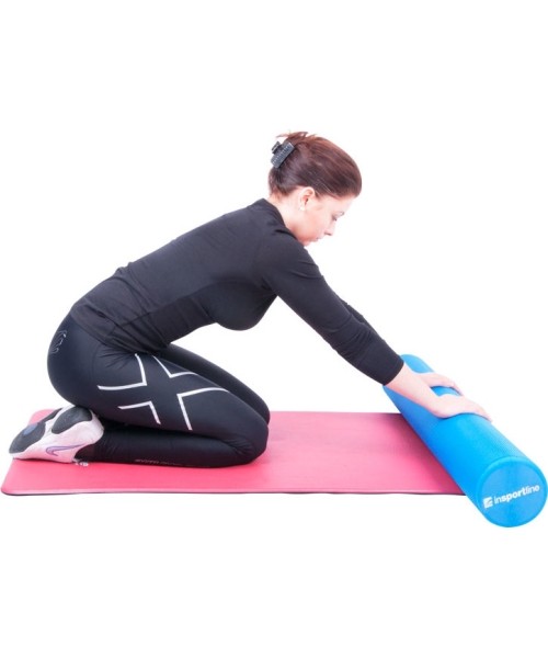 Masažiniai volai ir lazdelės inSPORTline: Masažinis treniruočių volas inSPORTline Evar 15x45 cm