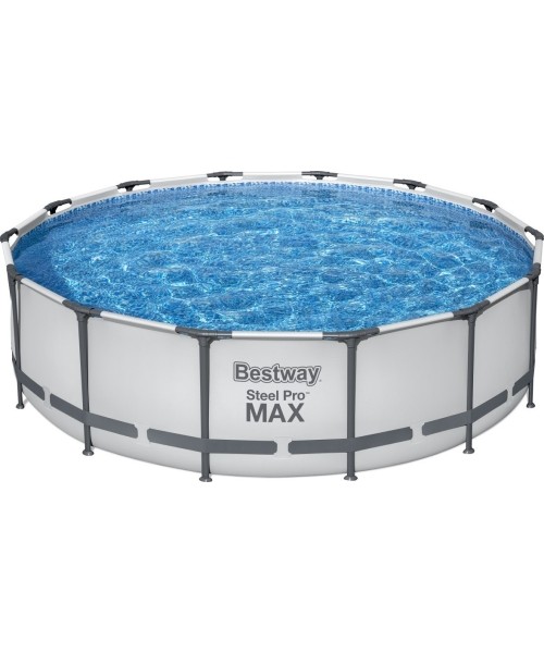 Viršžeminiai baseinai Bestway: Rėminis baseinas 14 FT 427 x 107 cm Plieninis Pro Max BESTWAY