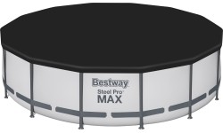 Viršžeminiai baseinai Bestway: Rėminis baseinas 14 FT 427 x 107 cm Plieninis Pro Max BESTWAY