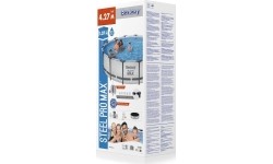 Viršžeminiai baseinai Bestway: Rėminis baseinas 14 FT 427 x 107 cm Plieninis Pro Max BESTWAY