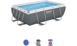 Viršžeminiai baseinai Bestway: Rėmo baseinas 282x196x84cm POWERSteel BESTWAY