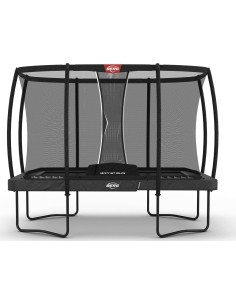 On-ground trampolines BERG: BERG Ultim Champion Regular 330 Grey + Safety Net Deluxe