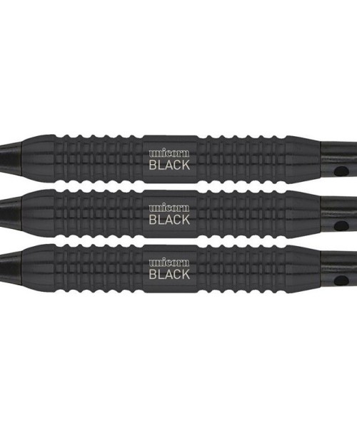 Darts Unicorn: Darts Unicorn Core Plus Black Brass Soft S2 – 3-Pack