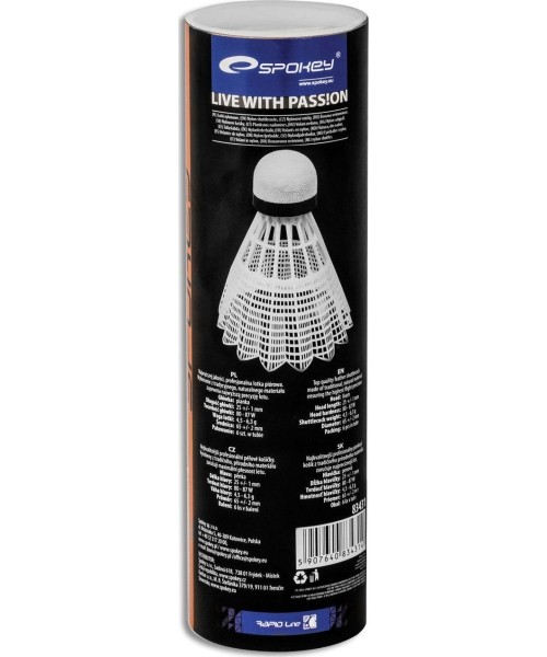 Badmintono rinkiniai Spokey: Badmintono raketės baltos spalvos Spokey AIR TEC