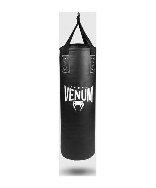 Bokso maišai Venum: Bokso maišas Venum Origins – Black/White (su tvirtinimo elementais)