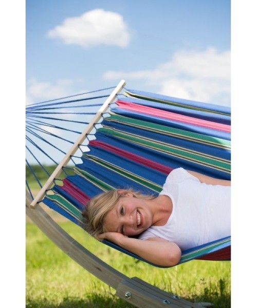 Hammocks Amazonas: Hamakas Amazonas Aruba su EllTex medžiaga, mėlynas