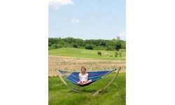 Hammocks Amazonas: Hamakas Amazonas Aruba su EllTex medžiaga, mėlynas