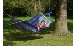 Hammocks Amazonas: Hamakas Amazonas Aruba su EllTex medžiaga, mėlynas