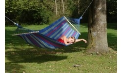 Hammocks Amazonas: Hamakas Amazonas Aruba su EllTex medžiaga, mėlynas