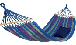 Hammocks Amazonas: Hamakas Amazonas Aruba su EllTex medžiaga, mėlynas
