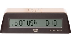 Backgammon, Chess, Checkers DGT: DGT 1002 Digital chess clock bonus timer