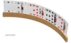 Kortos, pokeris ir kauliukai Philos: Kortelių laikiklis "Philos" 50 cm 6695