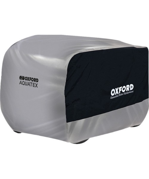 Quad Bike Clothing Oxford: Keturračio motociklo dangtis "Oxford Aquatex L" juodas/ sidabrinis