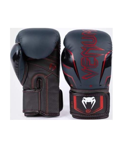 Boxing Gloves Venum: "Venum Elite Evo" bokso pirštinės - Navy/Black/Red