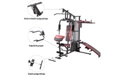 Multi Gyms HMS: Daugiafunkcis treniruoklis namams HMS Tytan 12