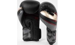 Boxing Gloves Venum: "Venum Elite Evo" bokso pirštinės - juodos/auksinės/raudonos