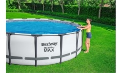 Towables Jobe Bestway: "Bestway Solar" apvalus baseino dangtis 427 cm