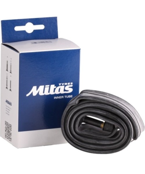 Aksesuarai bei priedai dviračiams : Dviračio padangos kamera Mitas, 24x1,75-2,5 (47/62-507), AV40