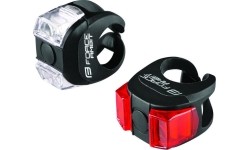 Gloves & Helmets & Accessories : Cycling Lights Set Force Ambit, With Battery