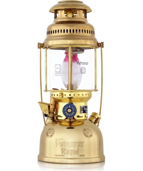 Anglies griliai Petromax: Žibalinis šviestuvas Petromax HK500 Brass