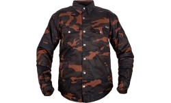 Men's Short Textile Jackets BOS: Motociklo marškinėliai BOS Lumberjack