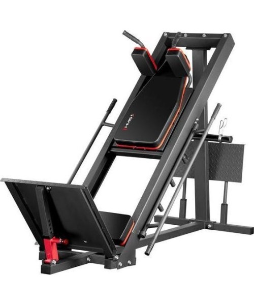 Barbell & Squat Stands HMS: CM20 LEG PRESS HACK SQUAT MACHINE 2 IN 1 HMS
