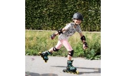 Fiksuoto dydžio riedučiai K2: Adjustable Rollerblades K2 Marlee Pro 2023